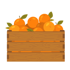 Caja naranjas
