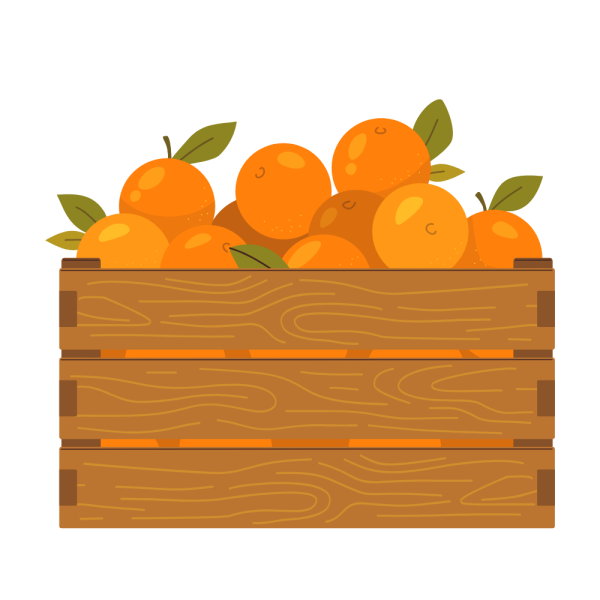 Caja naranjas